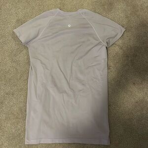 Lululemon swiftly tech short sleeve light purple color